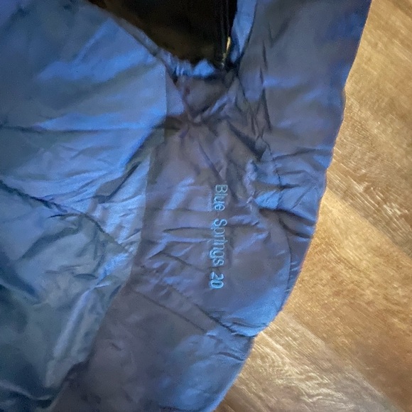 Alps Mummy Sleeping Bag Blue Springs 20 Warm Compression Camping Single Hiking - Picture 6 of 14